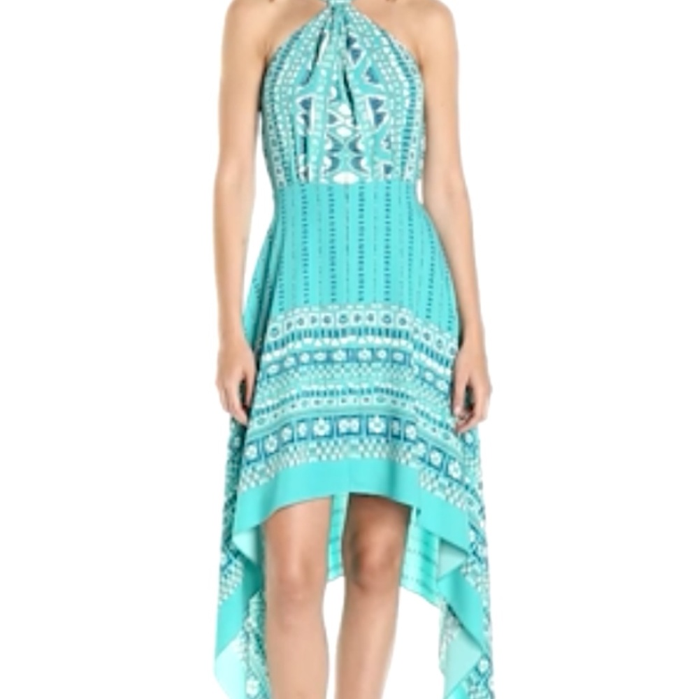 BCBGMaxArizia SCARF PRINT DRESS